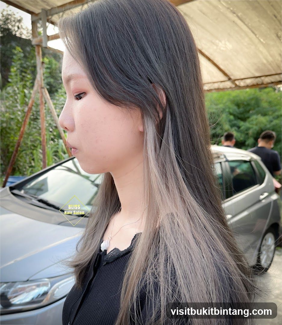 Woman with Ombre Hair