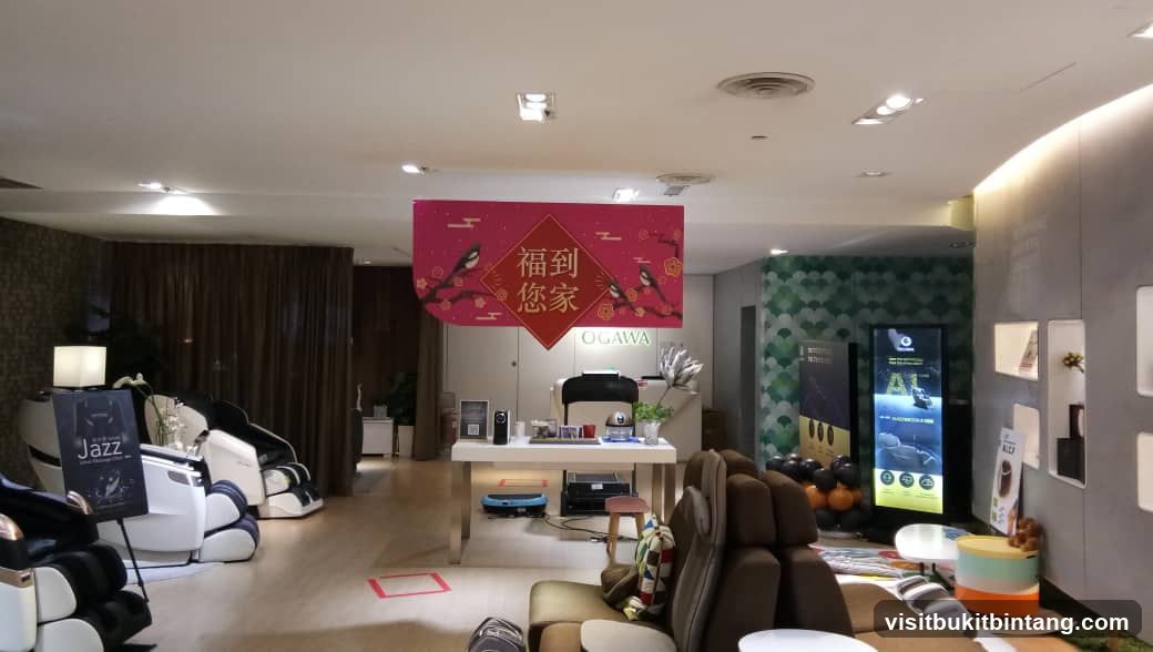 Massage Chair Store Interior