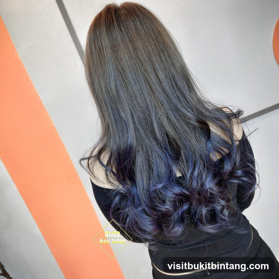 Woman with Ombre Hair