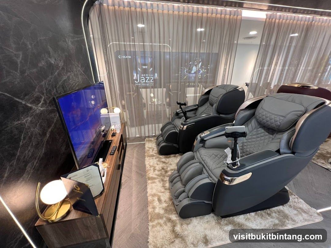 Massage Chairs Display