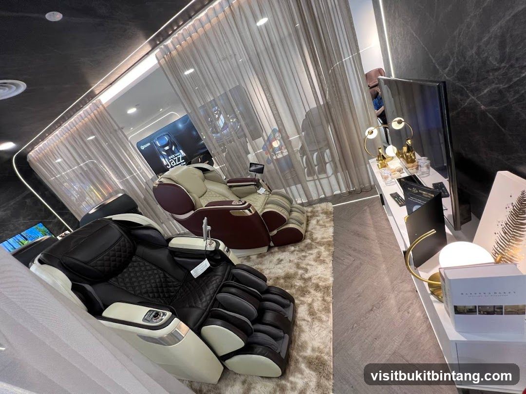 Massage Chairs Display