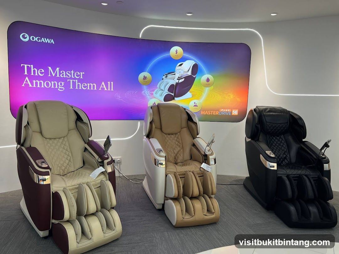 Massage Chairs Display