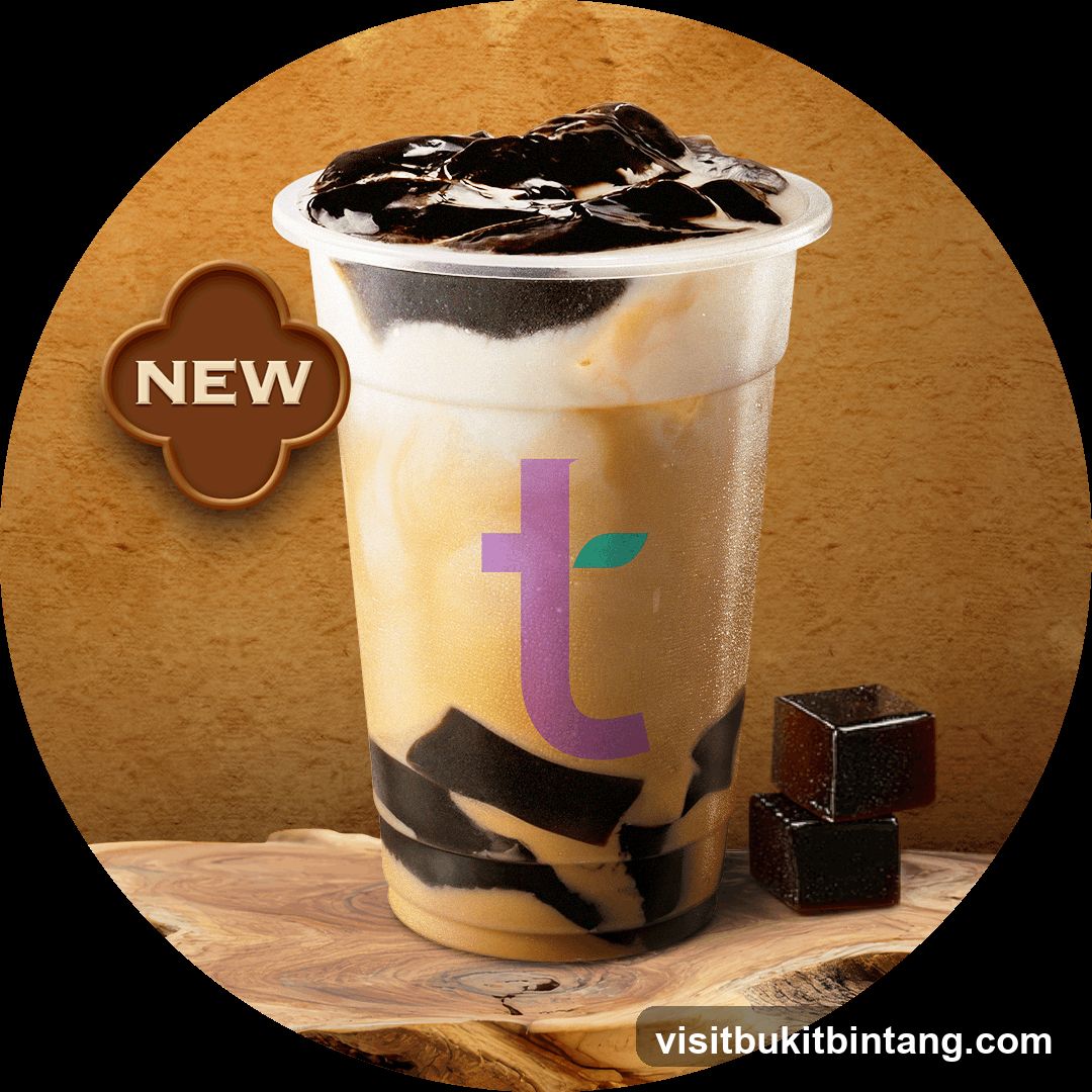 New Drink with Grass Jelly