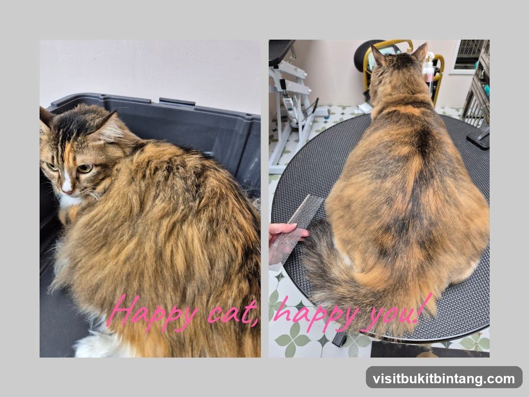 Cat grooming