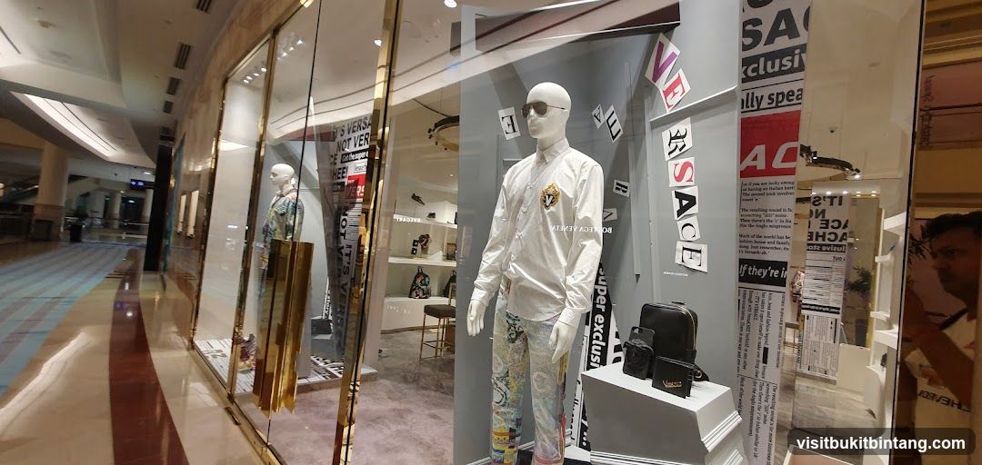 Versace Store Window Display