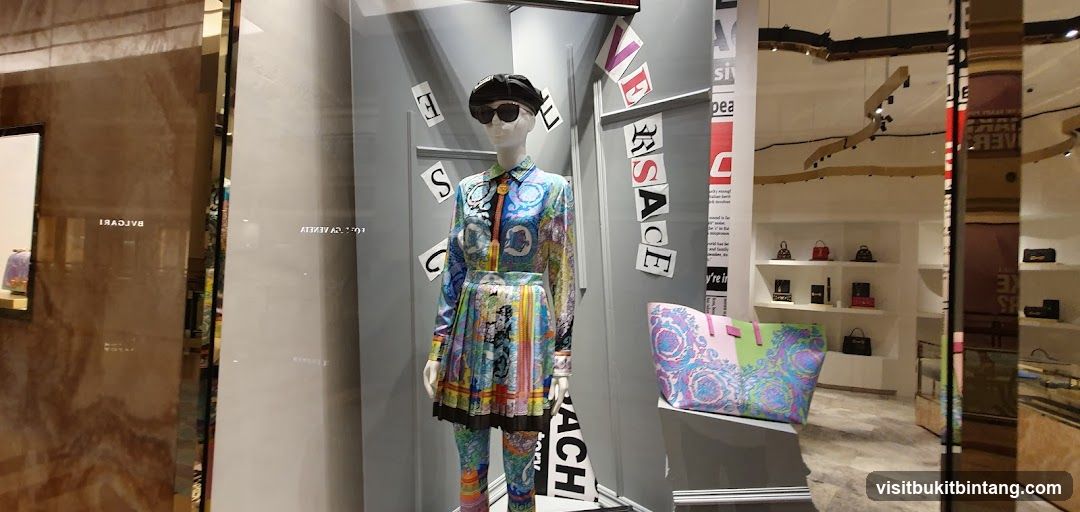 Versace Store Window Display