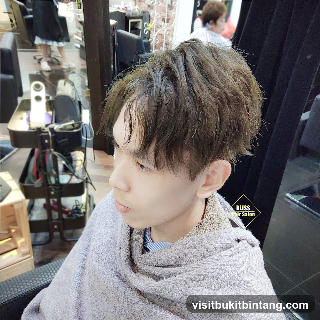 Man in Hair Salon