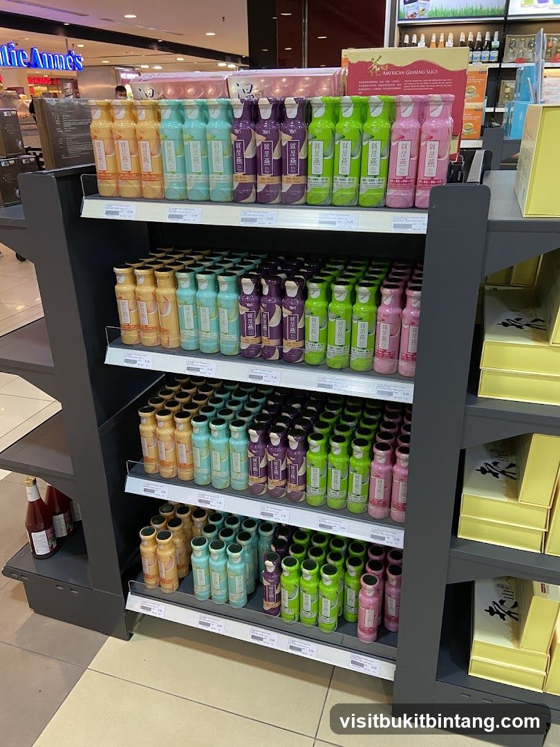 Bottled Drinks Display