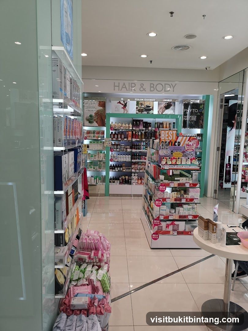 Cosmetics and Personal Care Store Interior