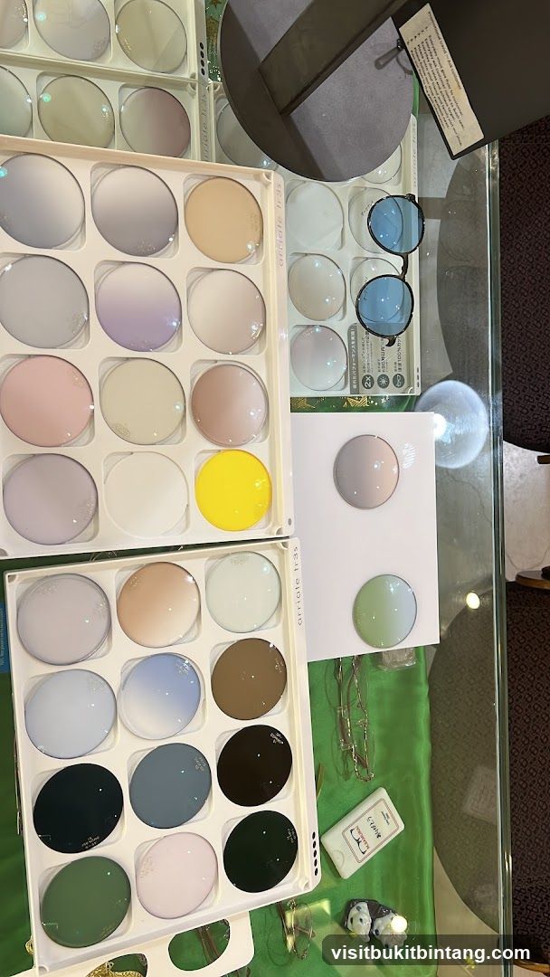 Eyeglass Lens Display