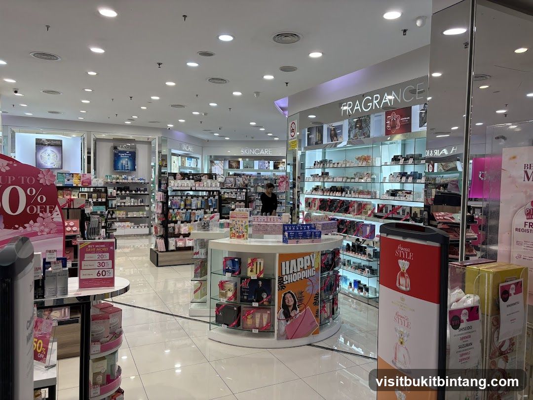 Cosmetics and Fragrance Store Interior