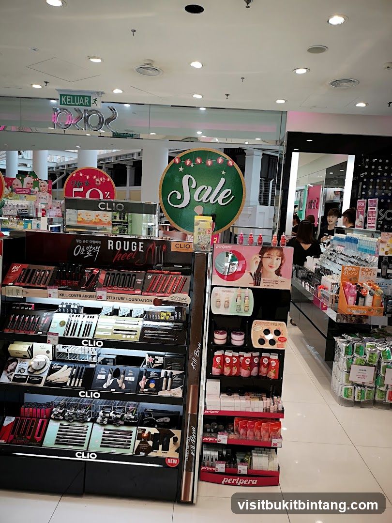 Cosmetics Store Display