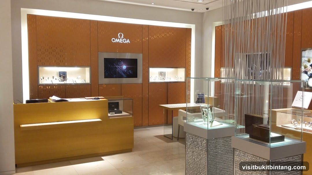 Omega Watch Store Interior