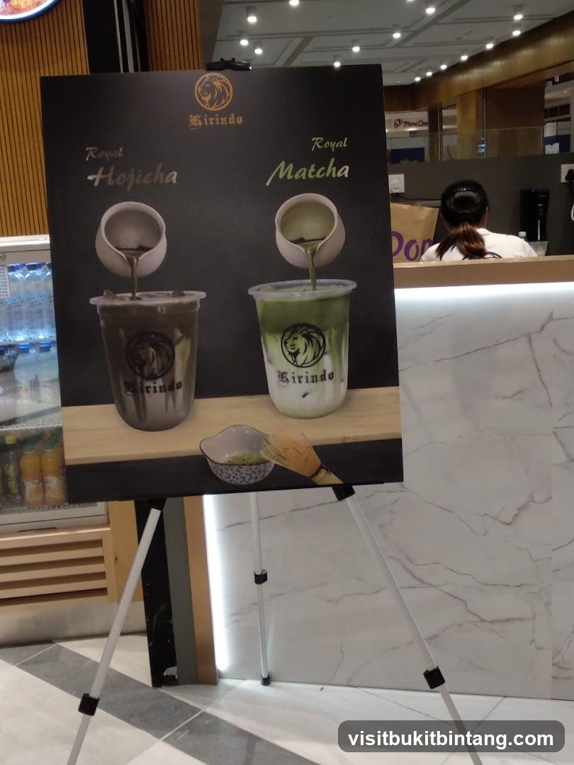 Birindo Royal Hojicha and Matcha