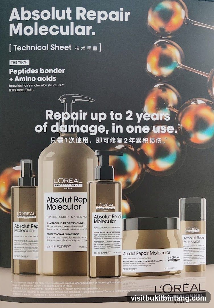 L'Oréal Absolut Repair Molecular Hair Products