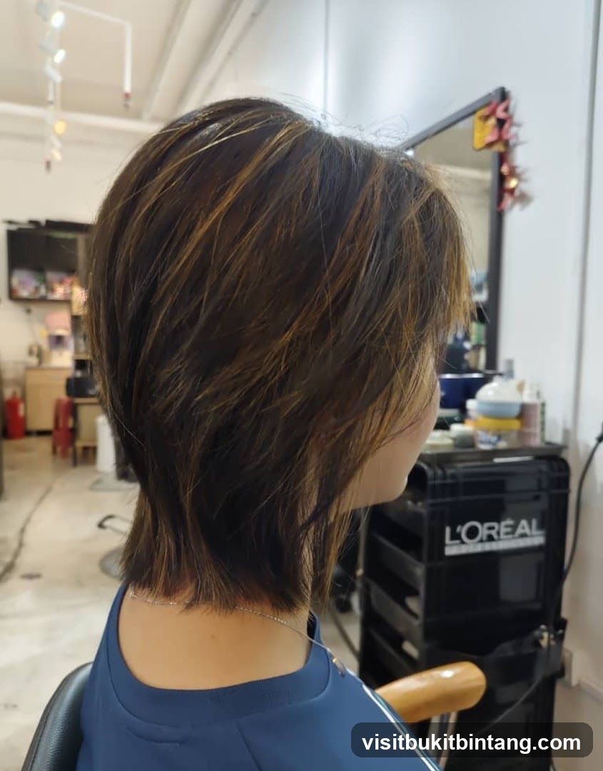 Hairstyle with Highlights