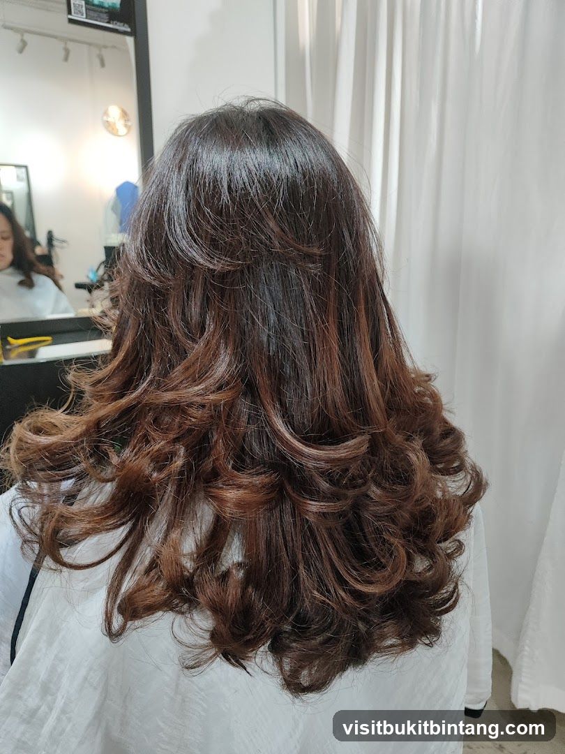 Woman's Hair Styled