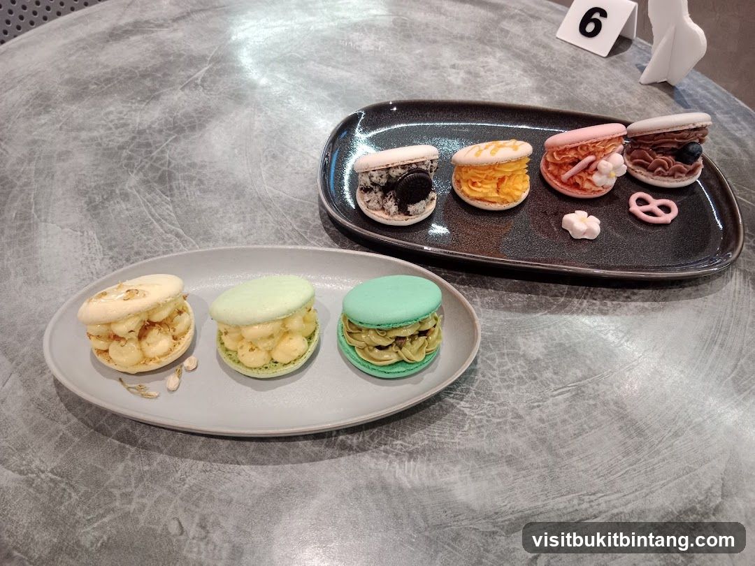 Assortment of Macarons