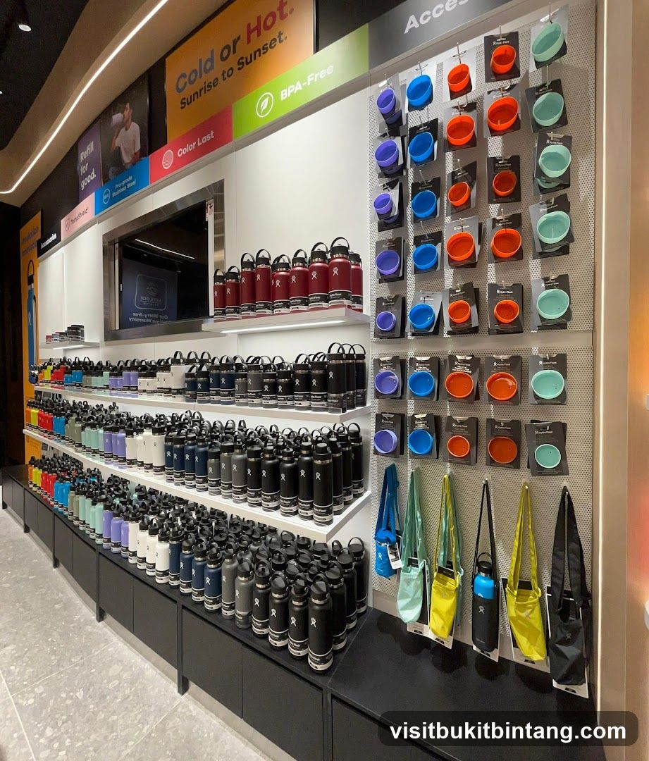 Water Bottle Display
