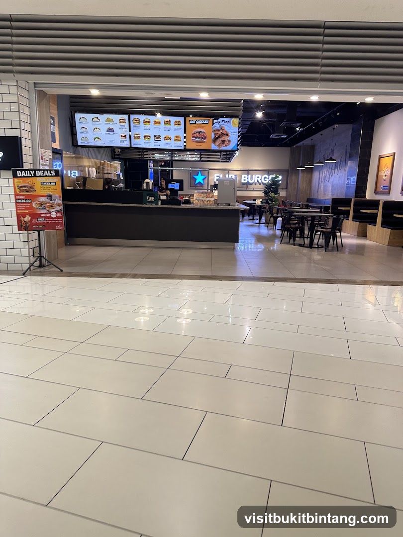 Flip Burger Restaurant Interior