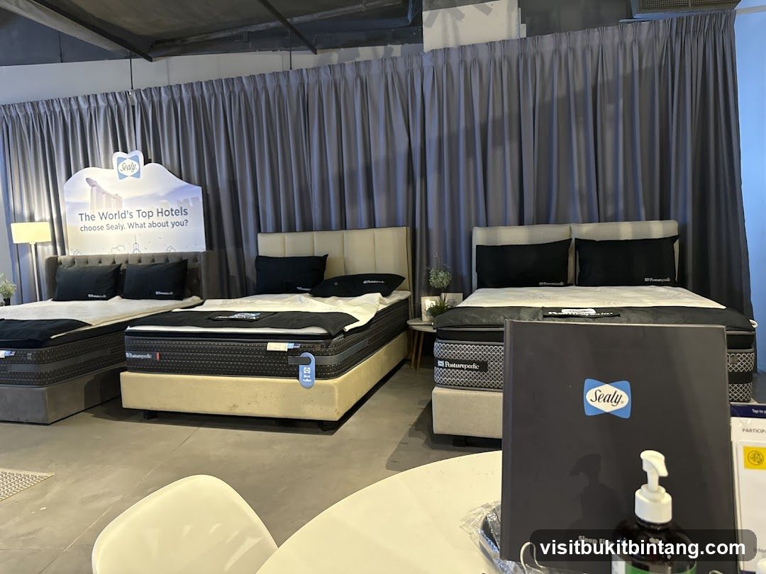 Sealy Mattress Display