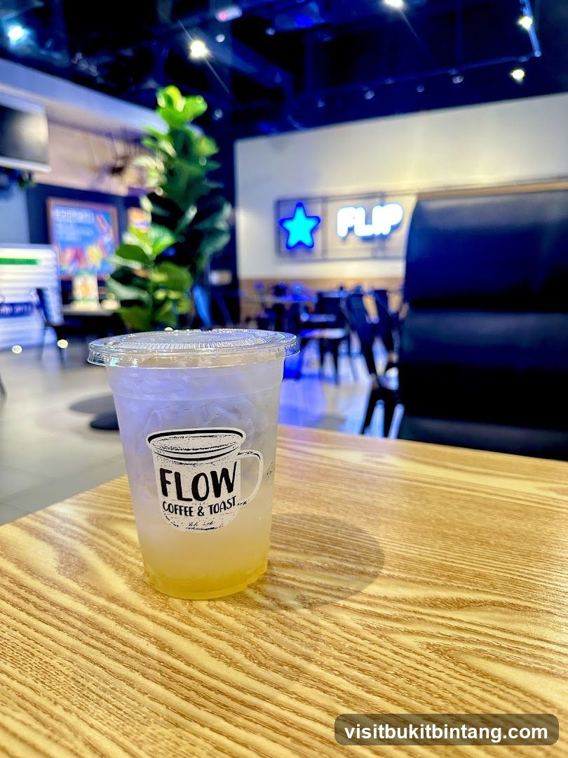 Drink with Flow Coffee & Toast Logo
