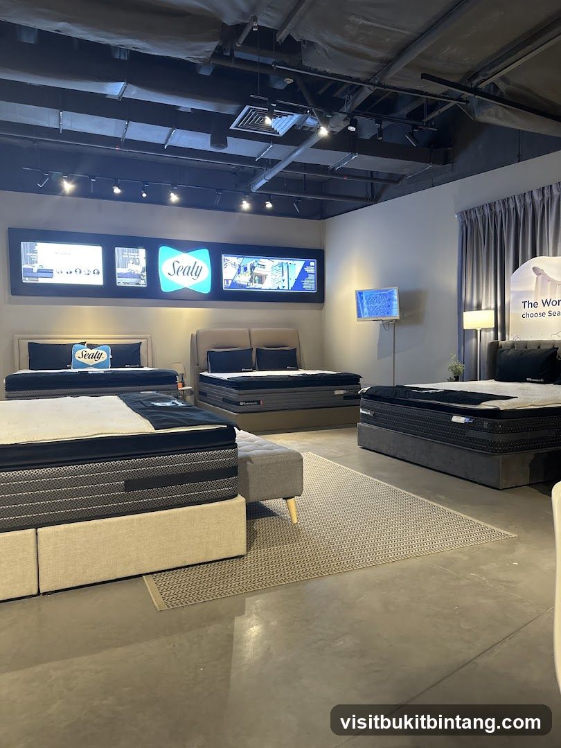 Sealy Mattress Store Interior
