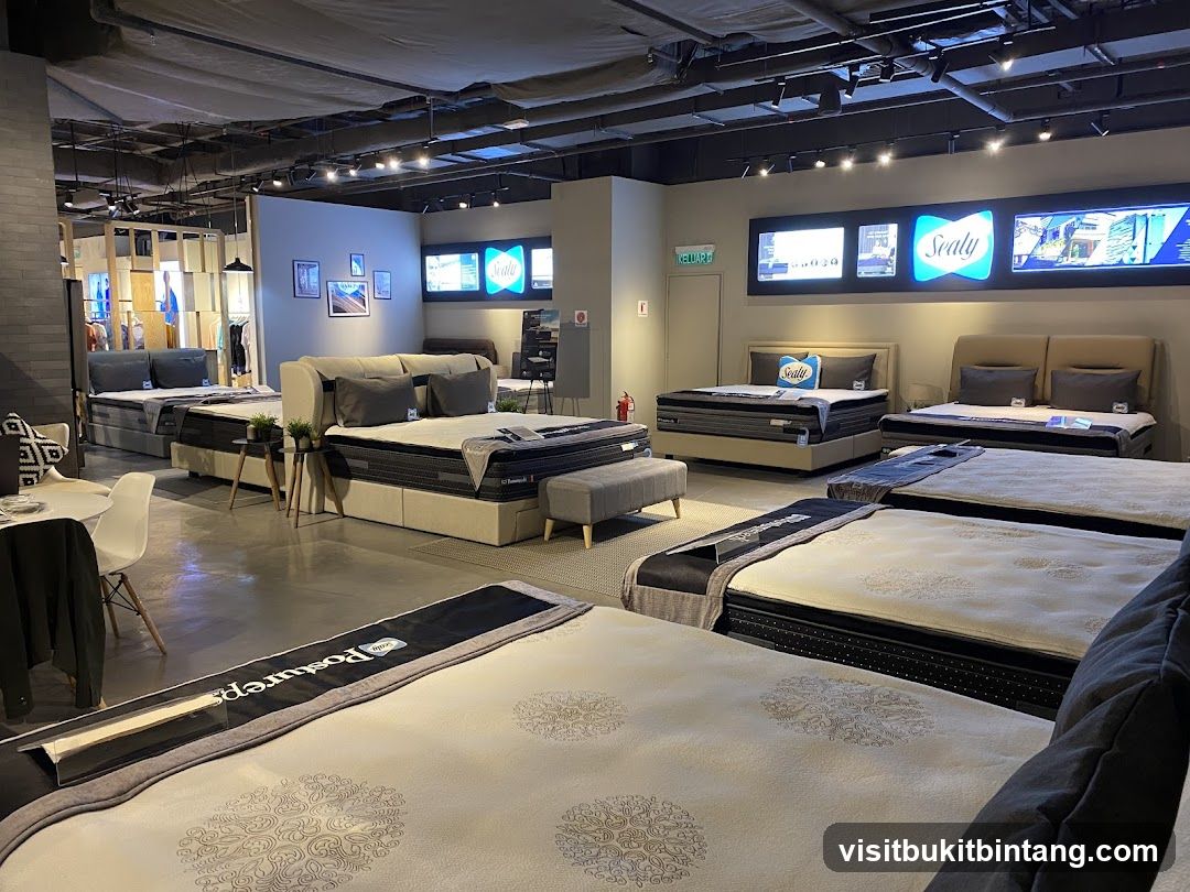 Sealy Mattress Store Interior