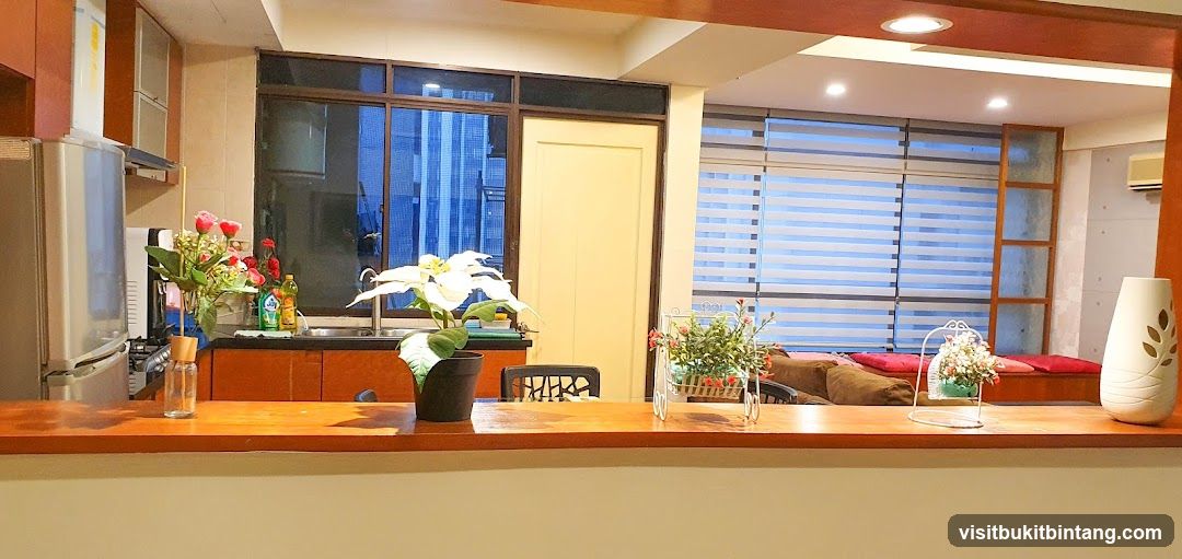 Kitchen and Living Area