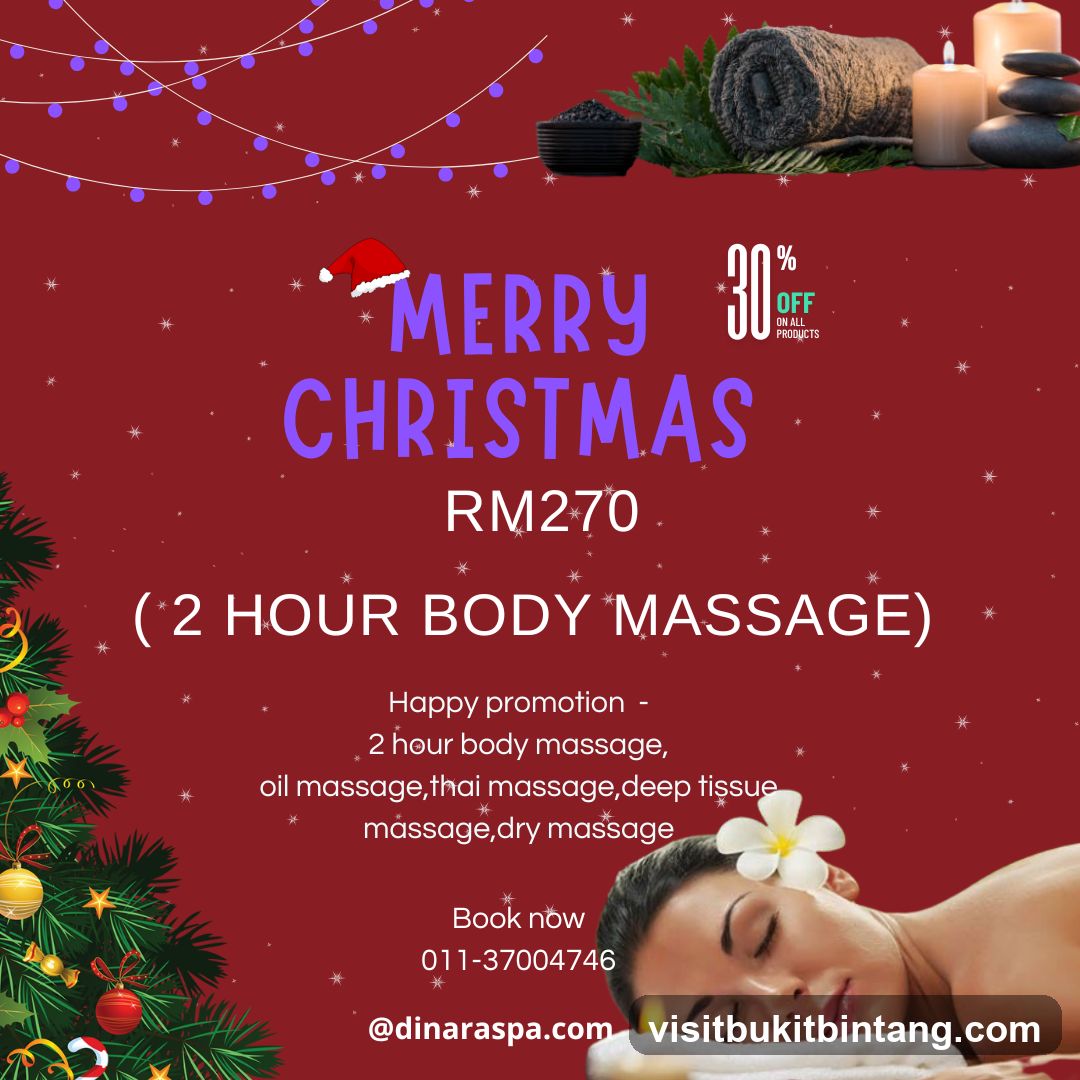 Christmas Massage Promotion