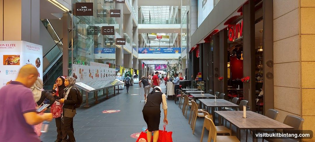 Indoor Shopping Mall Corridor