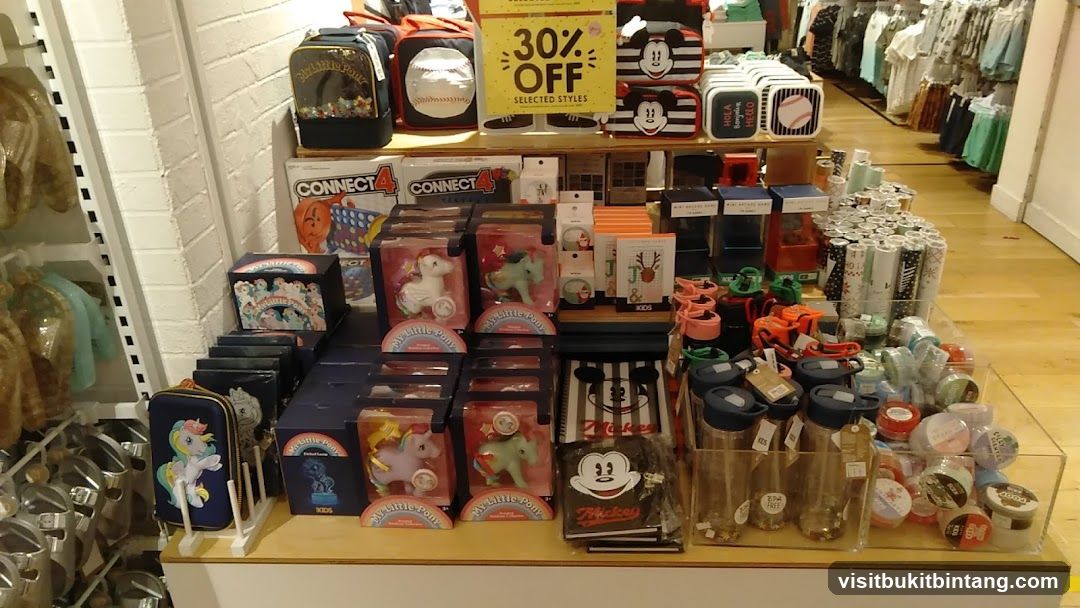 Assorted Merchandise Display
