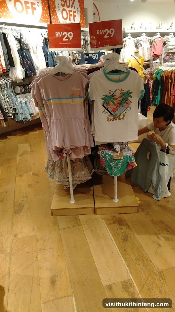 Clothing Sale Display