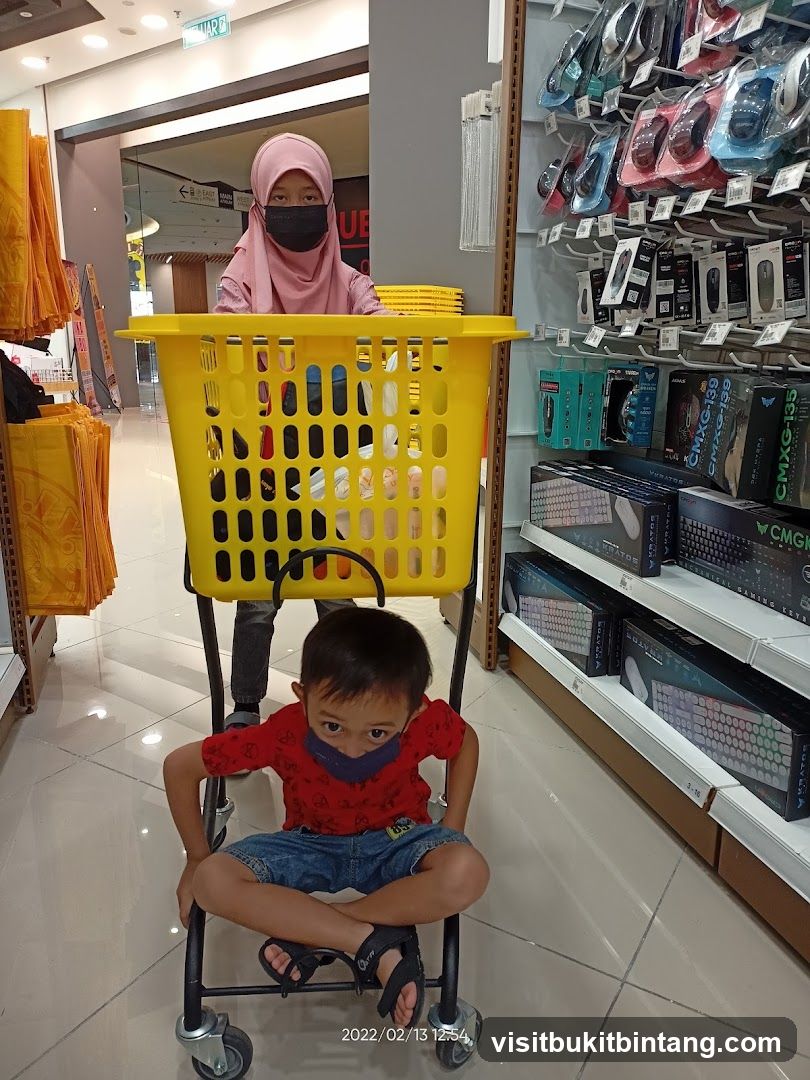 Children in a Store