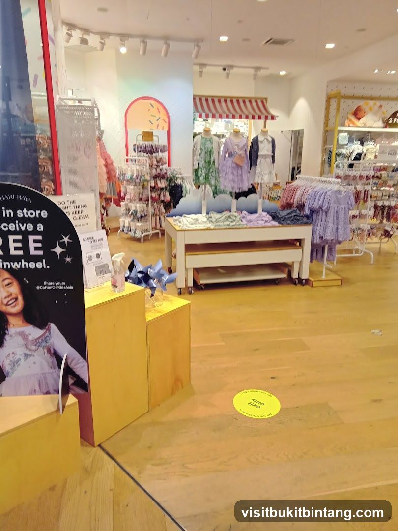 Children's Clothing Store Interior