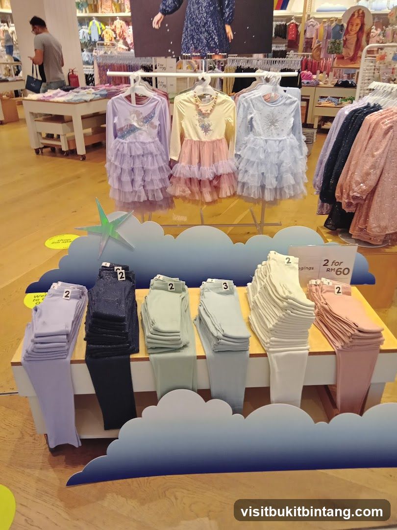 Children's Clothing Display