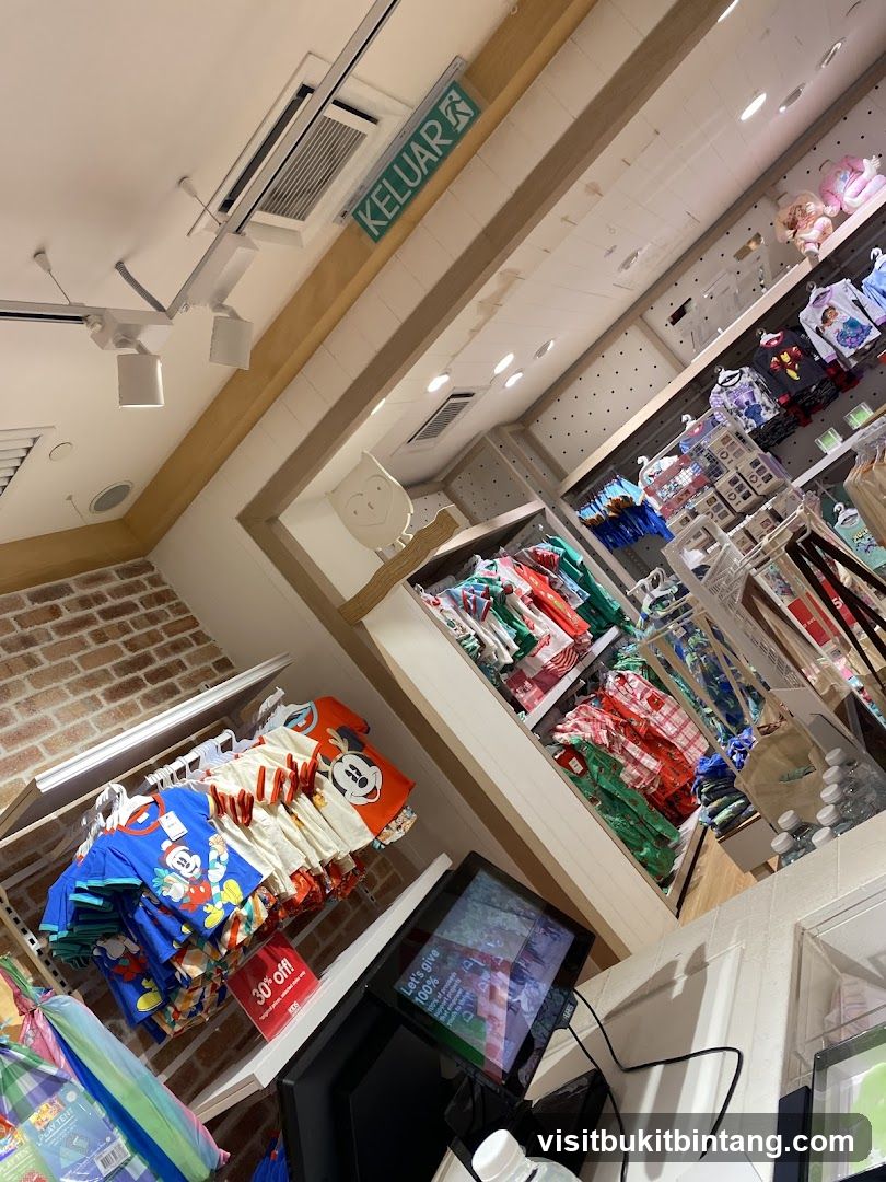 Children's Clothing Store Interior