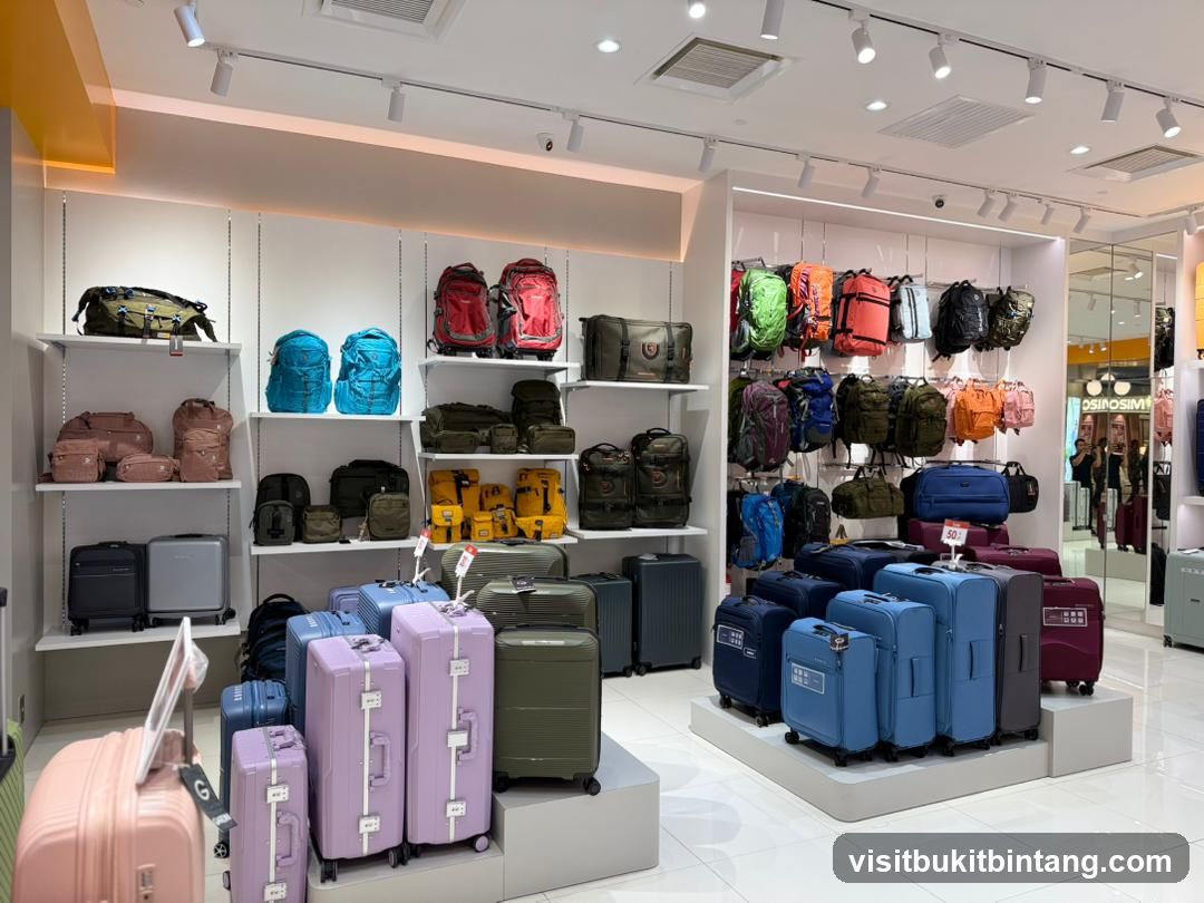 Luggage Store Display