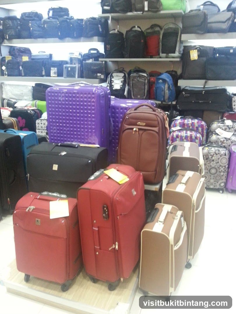 Luggage Store Display
