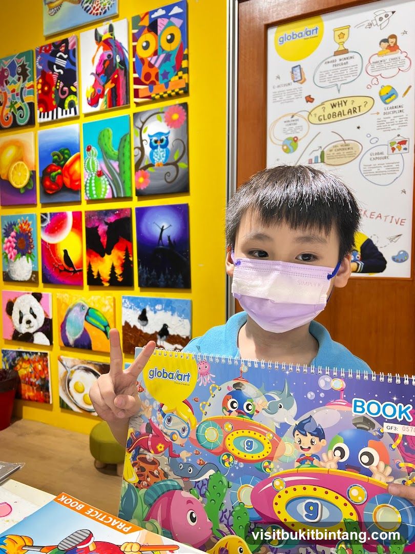 Child with Art Supplies