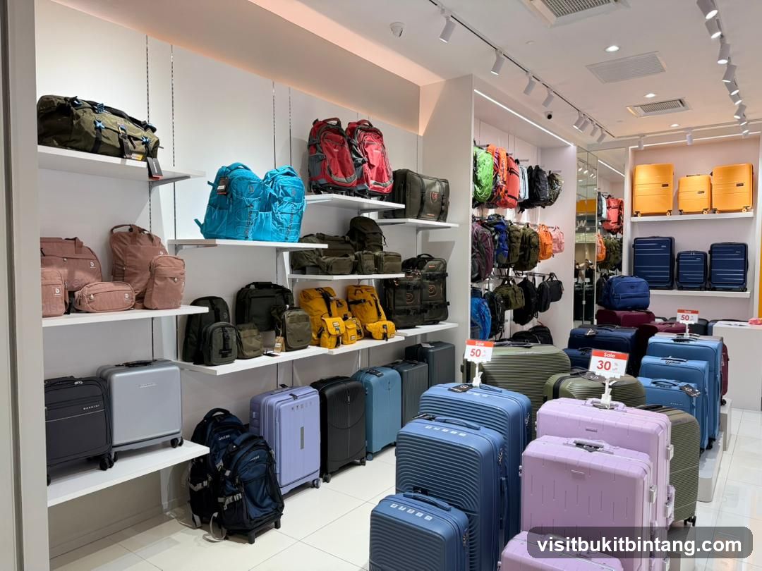 Luggage Store Display