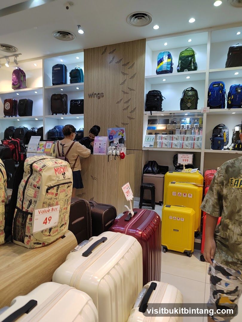 Luggage Store Interior