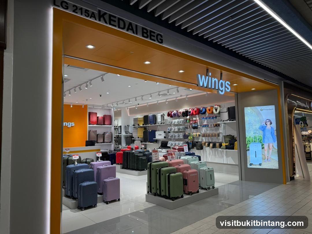 Wings Luggage 1 Utama Shopping Centre
