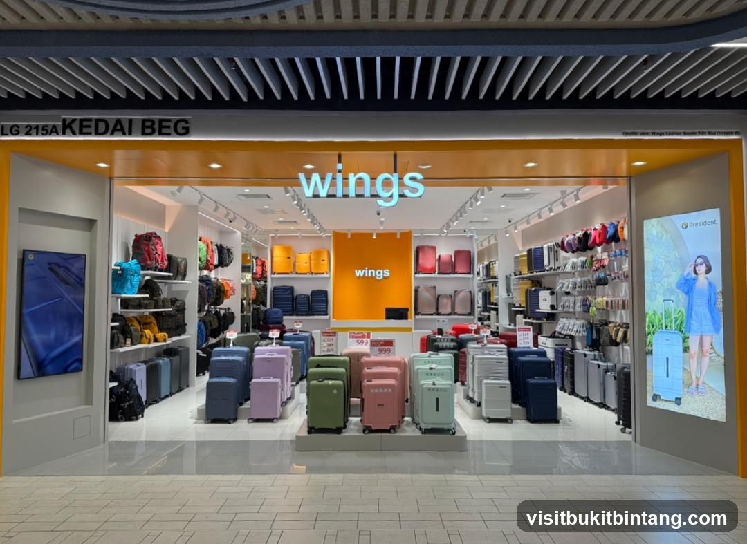 Wings Luggage 1 Utama Shopping Centre