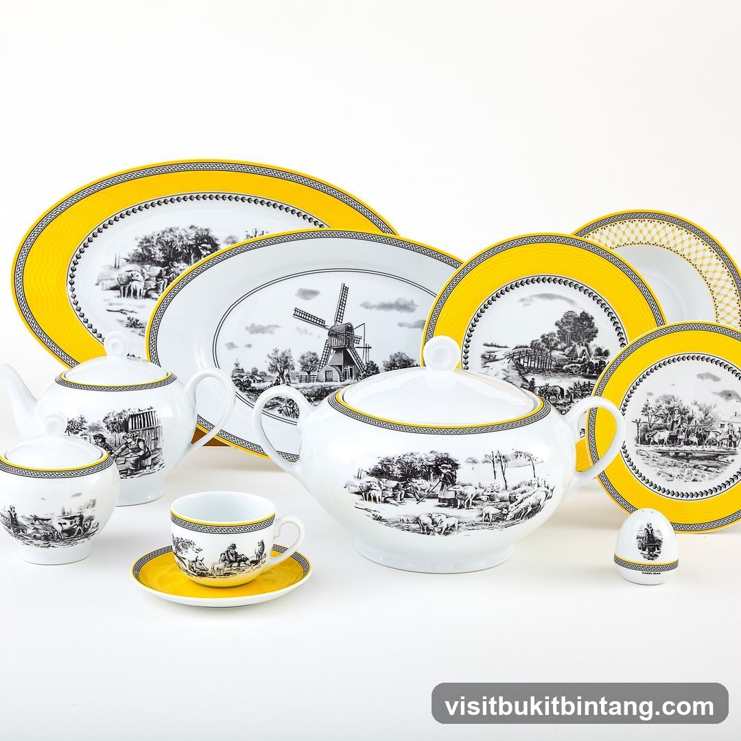 Porcelain Dinnerware Set
