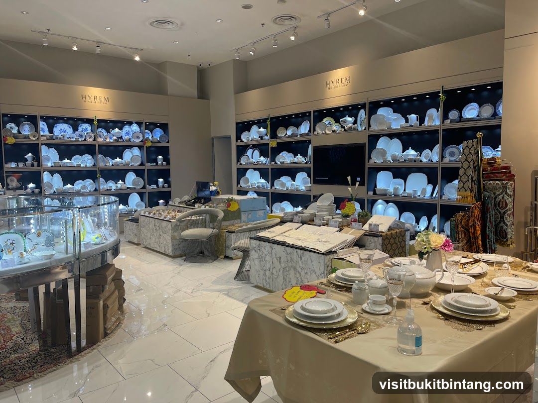 Tableware Store Display