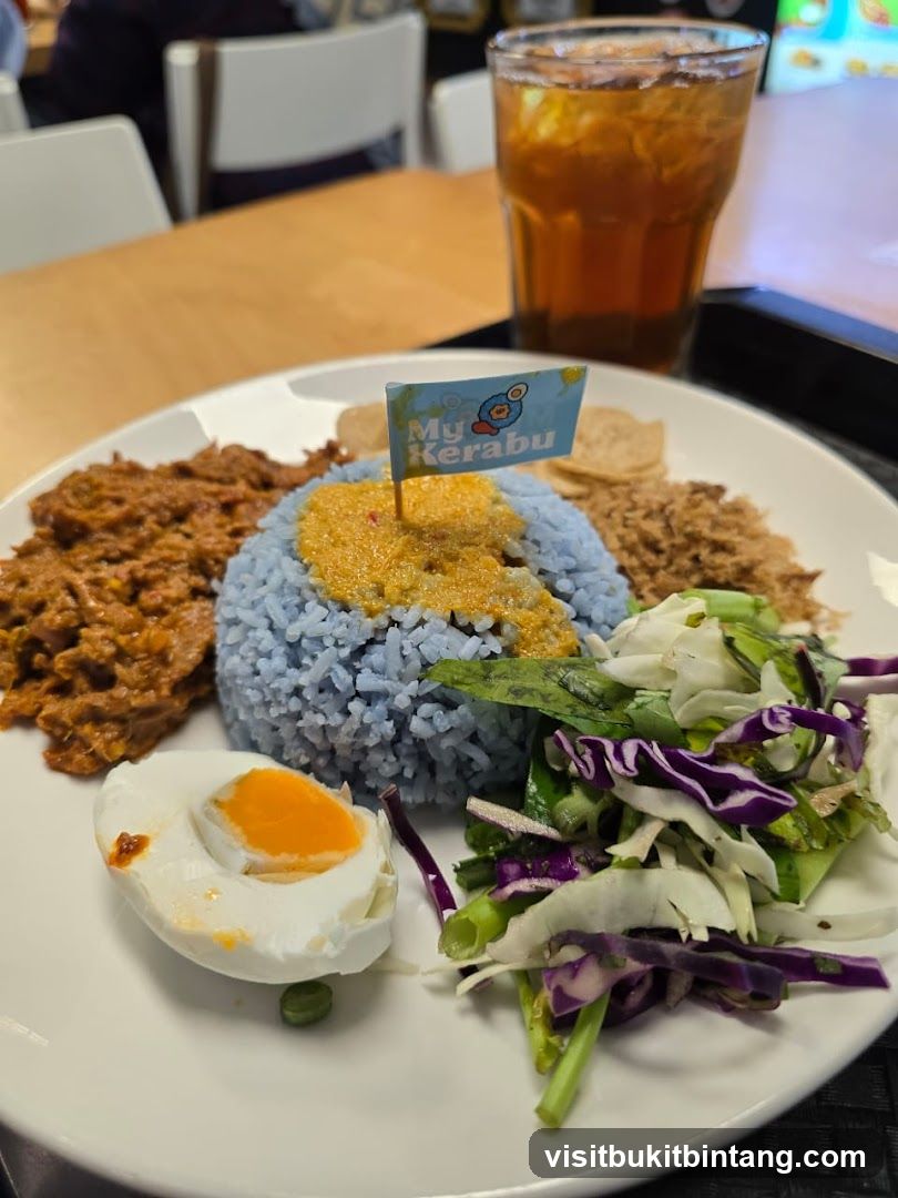 Nasi Kerabu Meal