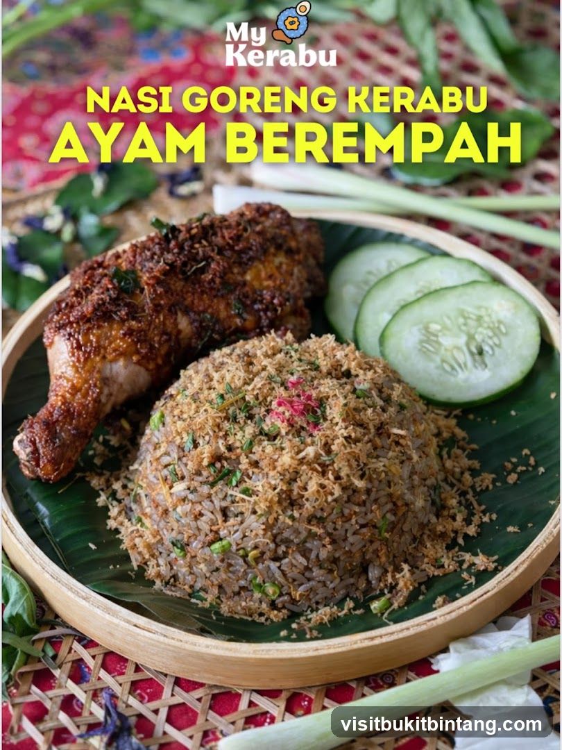 Nasi Goreng Kerabu Ayam Berempah