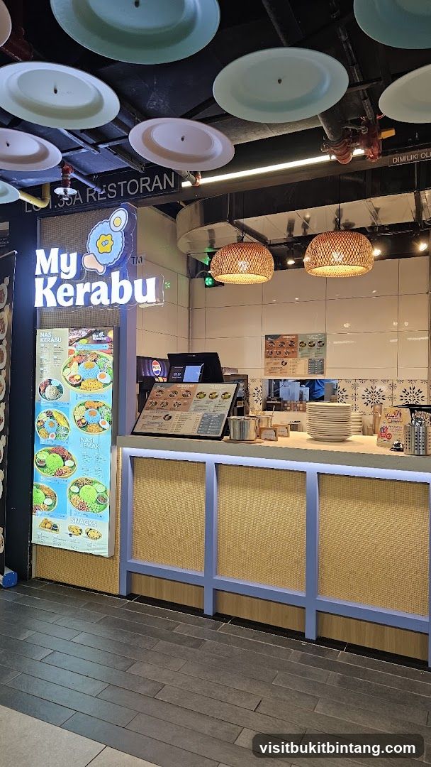 My Kerabu Restaurant Counter
