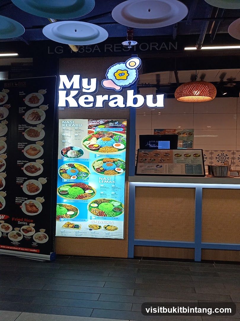 My Kerabu Restaurant Menu